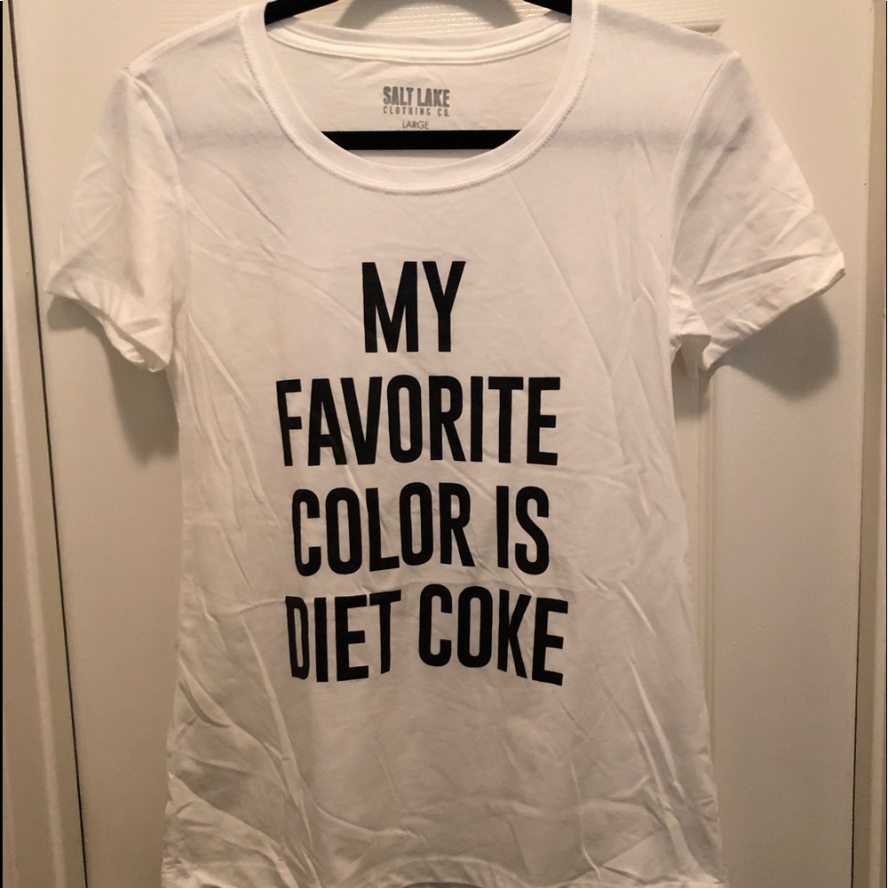 My Favorite Color Is Diet Coke Tee
